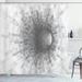 East Urban Home Enye Outer Space Turning Tunnel inside Endless Hole Magnetic Field Deep Space Digital Artwork Shower Curtain Set | Wayfair