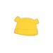 Disney Baby Beanie Hat: Yellow Print Accessories - Size 3 Month