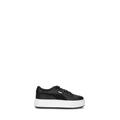 PUMA KARMEN LOGOBSESSION Sneaker donna nera in pelle