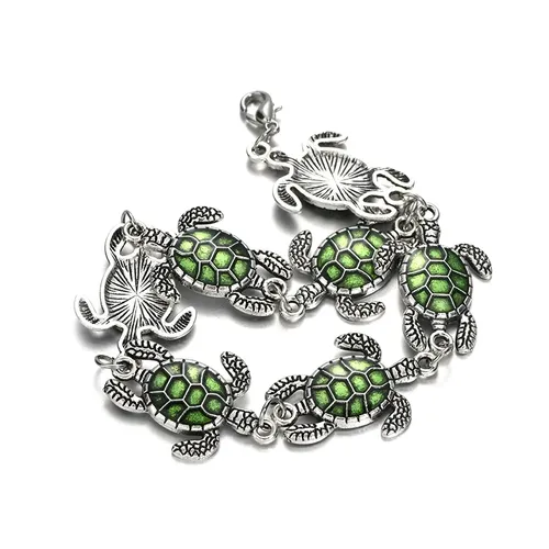 Hand Schildkröte Hanf Armbänder mit Schildkröte Farbe Hawaii Meeres schildkröte Armband Hanf Armband