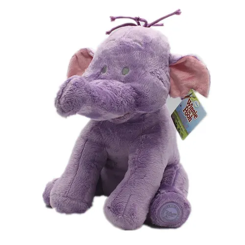 Sitzen 35cm Pooh Bär Freunde Lumpy Heffalump Puppe Nette Kuscheltiere Lila Elefant Plüsch Spielzeug