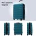 3 Piece Luggage Set (20"24"28") Lightweight ABS Hardshell Luggage Sets Spinner Suitcase Expandable Luggage Suitcases w/TSA Lock