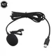 Camera Mini USB Microphone Lapel DV Lavalier Mic Portable External Stereo Microphones for Gopro Hero