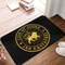 Kitchen Non-Slip Carpet Jah Rastafari Rasta Lion Of Judah Flannel Mat Entrance Door Doormat Floor