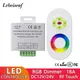 LED RGB Strip Controller 18A DC12V 24V RF Wireless Touch Remote Control Dimmer for LED 5050 2838
