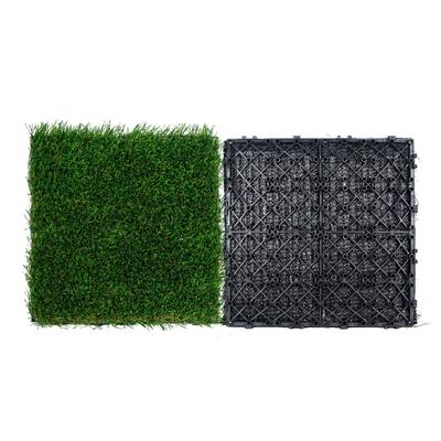 VEVOR Artifical Grass Tiles Interlocking Turf Deck Set,Perfect For Multi-Purpose Indoor Outdoor Entryway Scraper Dog Mats