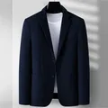 2023 High-quality Fashion All-in-one New Wool Suit Jacket Casual Business Suit for Young People Slim