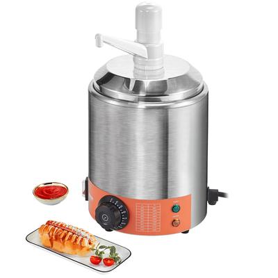 VEVOR 80-1300W Electric Cheese Sauce Warmer Cheese Dispenser with Pump