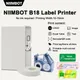 Wireless portable printer color label printer NIIMBOT B18 thermal transfer technology ribbon