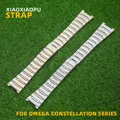 Stainless Steel Watchband For Omega CONSTELLATION Watch Strap 22*14 17*11mm Silver Wrist Bracelet