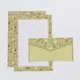 Flower Envelope Vintage Floral Creative Envelope Flower Printing Cute Cartoon Pattern Office