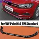 HTTYYX Fit for VW Polo Mk6 AW Standard TSI TDI 2018 2019 2020 2021 2022 Front Bumper Splitter Lip