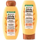 Garnier Whole Blends Honey Treasures Repairing Shampoo And Conditioner Set For Dry Damaged Hair 22 Fl Oz (2 Items) 1 Kit (Packaging May Vary)