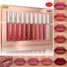 HX-Meiye 10pcs Lipstick Velvety Set Exquisite And Elegant For Girl And Women Gift 01