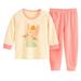 Toddler Girls Boys Baby Soft Pajamas Toddler Cartoon Prints Long Sleeve Kid Sleepwear Sets Toddler Boy 3T Baby Boy Clothes 12 18 Months T Shirts Baby Boy Rompers 6 9 Months Summer