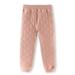 LYCAQL Baby Boy Clothes Kids Toddler Girls Boys Solid Ribbed Spring Winter Long Pants Padded Warm Thick 9 to 12 Month (Pink 3-4 Years)