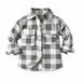Oalirro Infant Boy T Shirt Casual Graphic Print Long Sleeve Tee Shirt 3-6 Months