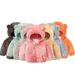 Godderr Girls Boys Thicked Fleece Coats Jackets Fall Winter Hooded Outwears with Bear Ears and pockets Soft Fleece Jackets for 9M-5Y Toddler Baby Newborn