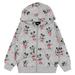 Disney Boys Toddler Mickey Mouse Hoodie Classic Zippered Sweatshirt Heather - 4T