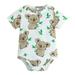 Toddler Shirt 3T Boys Girls Short Sleeve Cartoon Koala Prints Romper Bodysuits Jumpsuit Clothes Girls Rompers Size 10-12 Pants Girls Jumpsuit Baby Girl 3-6 Months Boy