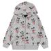 Disney Boys Toddler Mickey Mouse Hoodie Classic Zippered Sweatshirt Heather - 3T