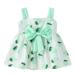 Deals Clearance under 5.00 Lindreshi Baby Girl Clothes Clearance Toddler Kids Baby Girls Summer Cute Floral Print Slip Dress Bowknot Princess Dress