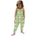 Fattazi Toddler Girls Kids Baby Jumpsuit 1 Piece Floral Cartoon Easter Bunny Playsuit Strap Romper Summer Outfits Clothes