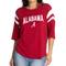 Women's Crimson Alabama Tide Abigail Oversized Jersey T-Shirt