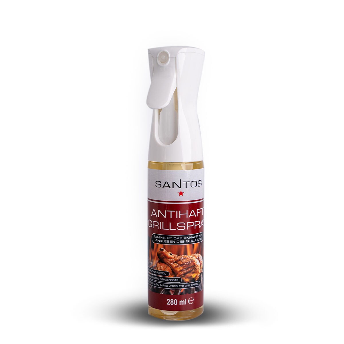 CHEFGASTRO BBQ Antihaft BBQ Grillspray | Geschmacksneutral | 280 ml