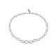 Orphelia Damen-Halsband 925 Sterling Silber Zirkonia wei ZK-2744