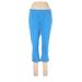 Simply Vera Vera Wang Casual Pants - High Rise: Blue Bottoms - Women's Size Large