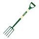 Carters - Solid Forged Border Fork x Ergo PYD - Garden Border Fork - Solid Forged Construction - Ergonomic PYD Handle for Comfortable Grip - Essential for Gardening Tasks