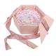 SOLUSTRE 1 Set Box Valentine's Day Box Christmas Gift Boxes Bridesmaid Gift Boxes Small Gift Boxes Wedding Flower Boxes for Arrangements Gift Boxes with Lids Paper Companion Box Pink