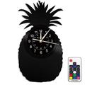 Smotly Vinyl wall clock, fruit pineapple design wall clock, home fruit milk tea shop wall clock decoration gift. (With light)