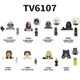 Décennie s de construction TV ensemble de 8 pièces Ahsoka Han Solo briques Kamino figurine de
