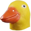 Molezu-Masque de Luxe en Latex pour Halloween Tête de Canard Animal Nouveauté Costume Livraison