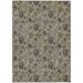 Brown/Gray 120 x 96 x 0.19 in Area Rug - Bungalow Rose Ayush Indoor/Outdoor Area Rug w/ Non-Slip Backing | 120 H x 96 W x 0.19 D in | Wayfair