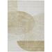 Brown 120 x 96 x 0.19 in Area Rug - Bungalow Rose Ayush Indoor/Outdoor Area Rug w/ Non-Slip Backing Polyester | 120 H x 96 W x 0.19 D in | Wayfair