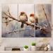 Winston Porter Beige & Sparrow Birds I 3 Pieces Metal in Brown | 40 H x 60 W x 1 D in | Wayfair C34E5EA811914DC5A1684F3193CF7E4B