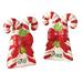 Winston Brands Salt And Pepper Shaker Set Dolomite, Silicone in Red | 3.75 H x 3 W in | Wayfair 68782