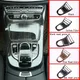 Car styling For Mercedes Benz E Class W213 S213 A238 C238 16-21 Car Console Gear Panel Frame Cover