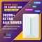 500GB tragbare Gaming-Festplatte Playnite & Retro bat für ps3/ps2/ps1/wii/wiiu/switch/mame externe Spiel-Festplatte mit 38200 Spielen
