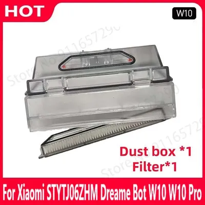 Staub Box Hepa-Filter Teile Für Xiaomi STYTJ06ZHM Dreame Bot W10 / W10 Pro Selbst-Reinigung Roboter Image