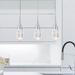 Modern 1-Light Pendant Light for Kitchen Island with Bubble Crystal Jellyfish