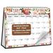 CRANBURY Small Desk Calendar 2024 - (Floral) 8x6 Standing Desk Calendar Use Nov 2023 - Dec 2024 Flip Desktop Calendar Easel Desk Calendar Small Monthly Desk Calendar with Stickers