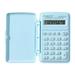 TERGAYEE Basic Standard Calculators Scientific Calculator Beauty Student Candy Color Portable Flip Counter Suitable for Home School and Office Use