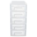 Multi-layer Desktop Drawer Organizer Tabletop Transparent Storage Box Household Small Cabinet