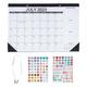 1 Set of English Wall Calendar Agenda Calendar for Home Office Home Decor