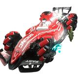Cheefull Electric RC car Fast Drift RC car 4WD Remote Control Stunt car with Spray 1/12 Scale RC Truck Christmas Birthday Gift for boy and Girl