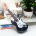 Jioakfa Guitar Toy For Kids 4 Strings Electric Guitar Musical Instruments For Boys And Girls Portable Electronic Instrument Beginner S Guitar Musical Instrument Black